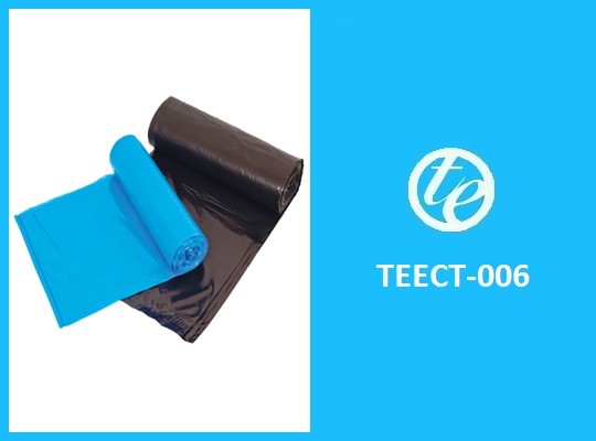 industrial jumbo size heavy duty blue garbage bag