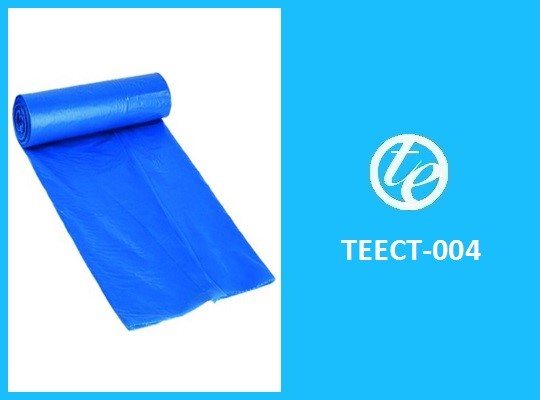 industrial jumbo size blue garbage bag