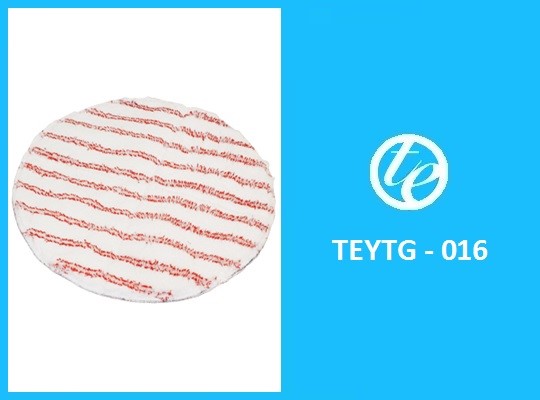 microfiber pad red striped