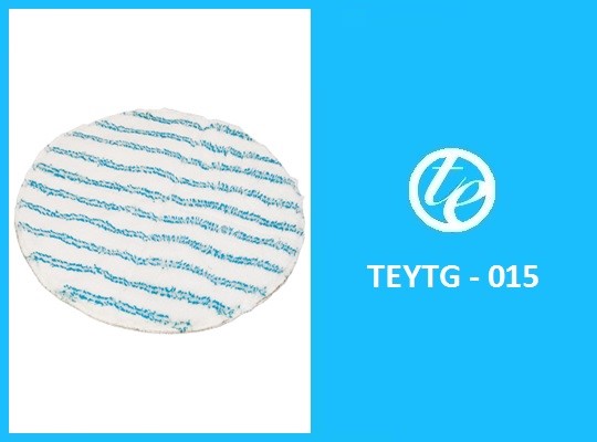 microfiber pad blue striped