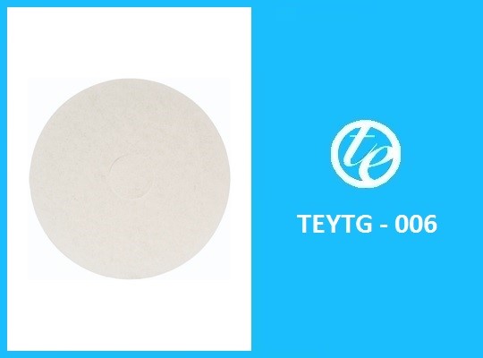 floor cleaning pad white 43 cm