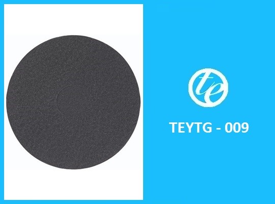 floor cleaning pad black 51 cm